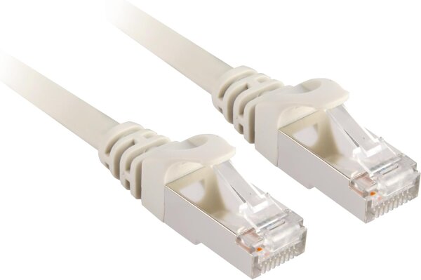 Sharkoon Kabel RJ45 CAT.6 SFTP 0,50m      grau