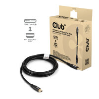 Club3D Kabel   USB Typ C  <-> MiniDP 2.1    2m...