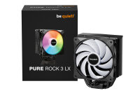 be quiet! Pure Rock 3 LX Heatpipe CPU Kühler 12cm Lüfter schwarz