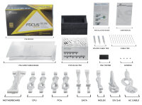 750 Watt Seasonic FOCUS GX-750 ATX3 Modular (Gold) 750W Netzteil white