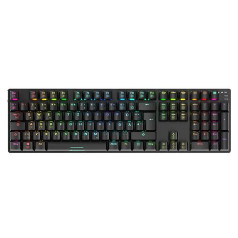 Sharkoon SKILLER SGK36W Tastatur Gaming RF Wireless QWERTZ