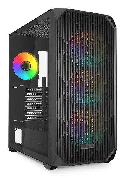 Sharkoon AK3 RGB Midi Tower Schwarz