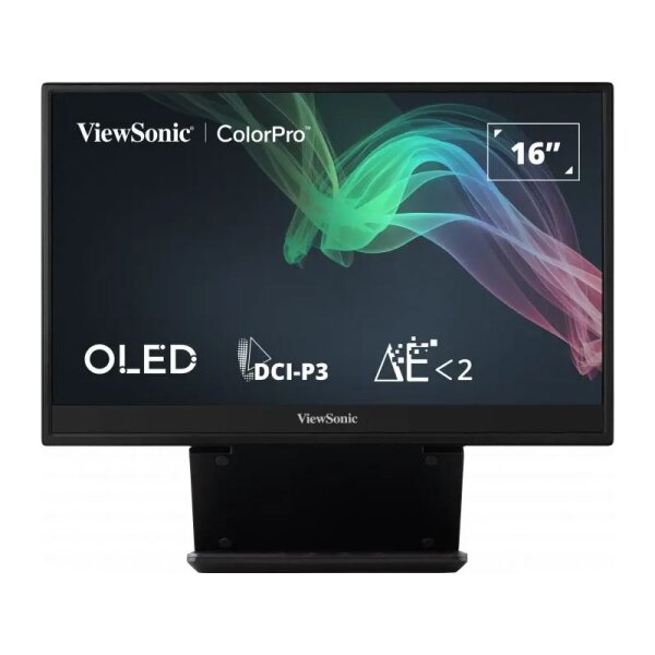 Viewsonic VP Series VP16-OLED Computerbildschirm 40,6 cm (16") 1920 x 1080 Pixel Full HD Schwarz