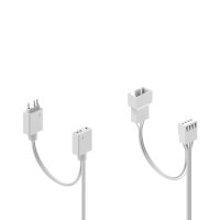 Fractal Design Aspect 12 RGB PWM White Frame 120mm Lüfter 12cm weiß