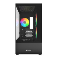 Sharkoon MK6 RGB Mini Tower Black Edition schwarz Micro...