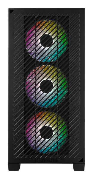 Cooler Master Elite 301 Mini Tower 34.13l Volumen Glasfenster RGB Micro-ATX schwarz