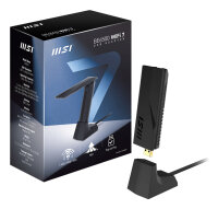 MSI BE6500 WiFi7 USB Stick - Dongle Schnittstellenkarte/Adapter USB 3.2 Gen 1 (3.1 Gen 1)