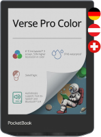 PocketBook Verse Pro Color Sea eBook Reader 1GB/16GB...