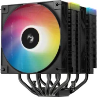 DeepCool AG620 BK ARGB Tower Dual Cooler TDP:260W Black