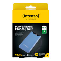 Intenso Powerbank Lithium Polymer (LiPo) 10000mAh USB-A / USB-C blau