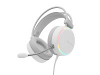 GENESIS Neon 613 Kopfhörer Kabelgebunden Kopfband Gaming USB Typ-A Weiß