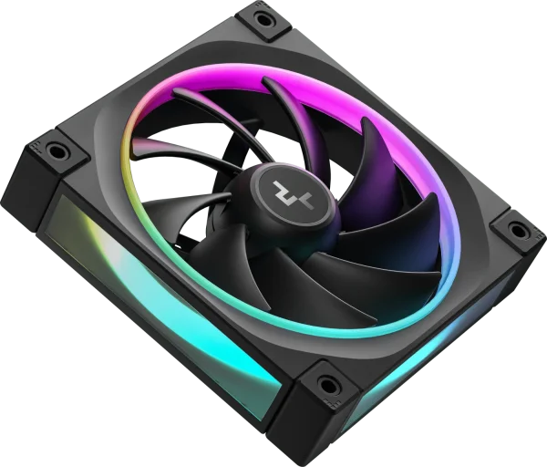 DeepCool FL12-3 in 1 Computergehäuse Ventilator 12 cm Schwarz 3 Stück(e)