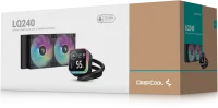 DeepCool LQ240 Prozessor Flüssigkeitskühlung 12 cm Schwarz 1 Stück(e)