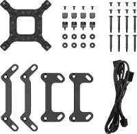 DeepCool LQ240 RGB Black CPU Wasserkühlung 240mm schwarz