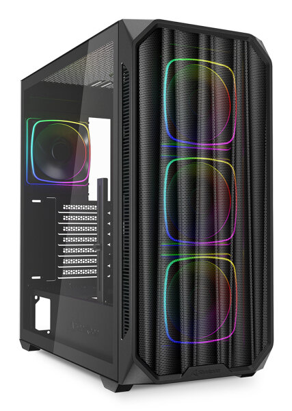 Sharkoon AK5M RGB Midi Tower Schwarz