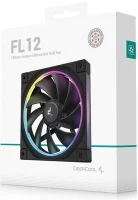 DeepCool FL12 Computergehäuse Ventilator 12 cm Schwarz 1 Stück(e)
