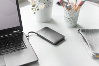 DIGITUS Externes Gehäuse 2,5" SATAIII USB3.0 SSD/HDD Alu sw