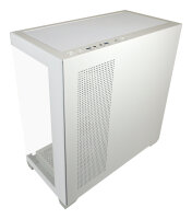 LC-Power Gaming 715W Seamless Pale X White Edition Midi Tower ATX 3x 120mm ARGB Lüfter  weiß