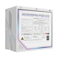 850 Watt Gigabyte AORUS Elite 80 PLUS Platinum P850W 850W ATX 3.1 Netzteil Rev. 1.1 vollmodular EU-Stecker white / weiß