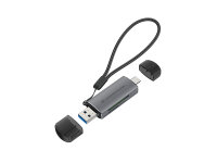 Conceptronic 2in1 Dual Plug Kartenleser SD/microSD USB...