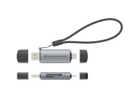 Conceptronic 2in1 Dual Plug Kartenleser SD/microSD USB 3.0 mSD Cardreader