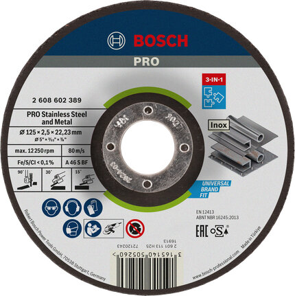 Bosch 2 608 602 389 Winkelschleifer-Zubehör Schneidedisk