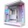 NZXT H9 Flow RGB+ 2025 White Edition ARGB MidiTower 76.6l Volumen Glasfenster 4 Lüfter weiß