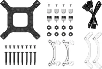 DeepCool LE240 V2 240mm RGB CPU Wasserkühlung Black Edition TDP: 280W 2x 120mm Lüfter schwarz
