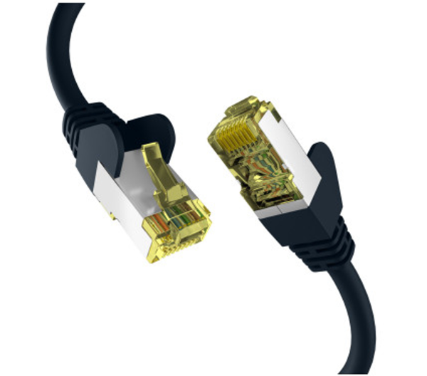 EFB CAT6a S/FTP Patchkabel 20m PIMF 2x RJ45 Stecker 500MHz halogenfrei