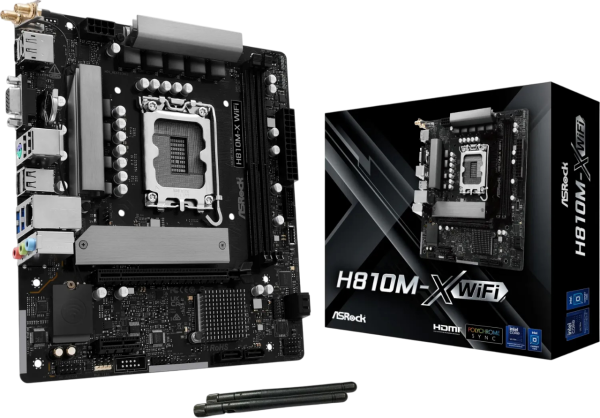 Asrock H810M-X WiFi D5 mATX