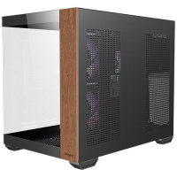 Antec CX600M Midi Tower Schwarz, Holz
