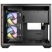 Antec CX600M Midi Tower Schwarz, Holz