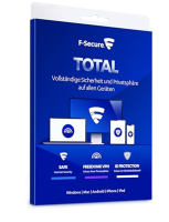 F-SECURE Total Security inkl. VPN 3Geräte 1Jahr +6Mo...