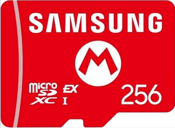 256GB Samsung Switch 2 mSDXC