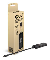 Club3D MST-Hub USB 3.2 Typ C > 3x HDMI     4K60Hz      St/Bu retail
