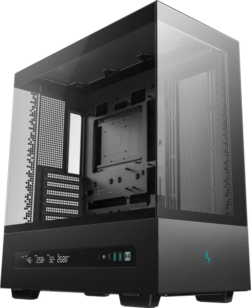 DeepCool CH690 Digital Display Black Edition Midi-Tower Glasfenster ATX 107.94l Volumen schwarz