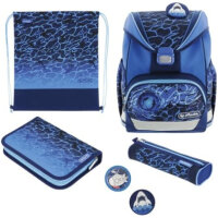 Herlitz Schulranzen UltraLight Plus Blue Shark