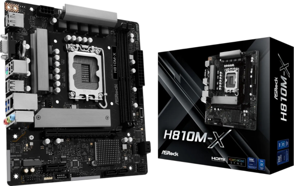 Asrock H810M-X D5 mATX