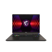MSI Vector 16 HX A14VHG-670DE Intel® Core™ i9 i9-14900HX Laptop 40,6 cm (16") Quad HD+ 32 GB DDR5-SDRAM 1 TB SSD NVIDIA GeForce RTX 4080 Wi-Fi 7 (802.11be) Windows 11 Home Schwarz
