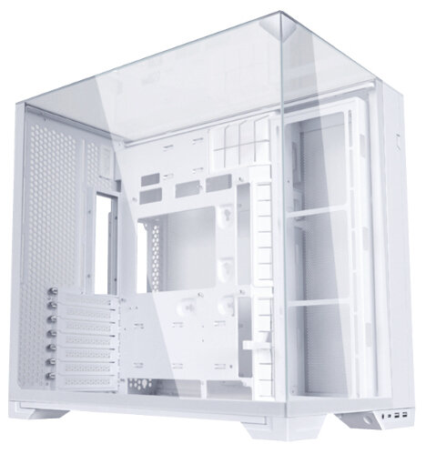 Lian Li 011 Vision Compact Tower 57.43l Glasfenster White Edition