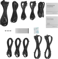 1200 Watt DeepCool PN-M Series PN1200M 1200W Netzteil ATX 3.1 vollmodular 80 PLUS Gold schwarz