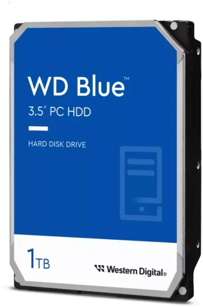 Western Digital Blue WD10EARZ Interne Festplatte 1 TB 5400 RPM 64 MB 3.5" Serial ATA III