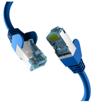 EFB RJ45 PATCHKABEL mit CAT7 ROHKABEL BLAU 1.5m