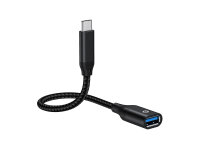 Conceptronic OTG Adapter USB-C -> USB Typ-A 3.0 10Gb/s schwarz USBC
