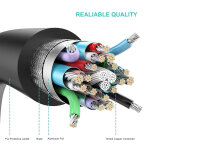 Equip USB-C auf Serial (DB9) Kabel, M/M, 1.5m