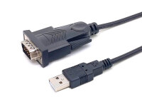 Equip USB-A auf Serial (DB9) Kabel, M/M, 1.5m