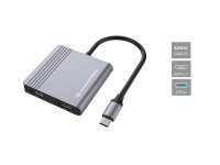 Conceptronic Adapter USB-C > 2x HDMI / USB-C PD / USB...