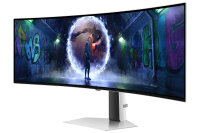 Samsung G93SD Computerbildschirm 124,5 cm (49") 5120 x 1440 Pixel Dual QHD OLED Silber