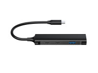 Conceptronic HUBBIES 4-Port-USB 3.0-Hub, USB-C-Anschluss