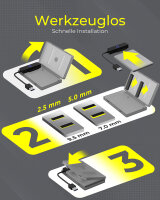 IcyBox 2.5" SATA Gehäuse (9.5mm) + Schutzhülle USB 3.0